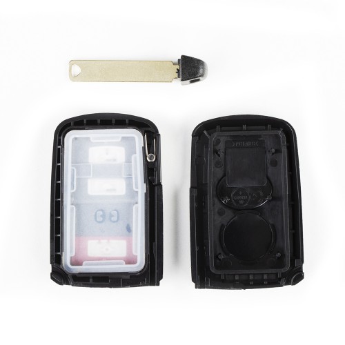 5pcs/lot Key Shell for Toyota XM Smart Key 1748 Type 2+1 Buttons