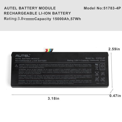 Original Battery for Autel IM608