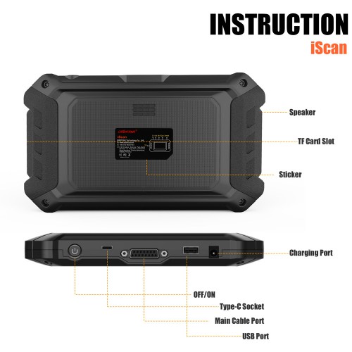 [No Tax] OBDSTAR iScan BMW Motorcycle Diagnostic and Key programming Tool Support BMW diagnosis