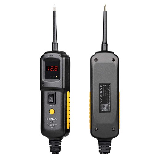 Godiag GT102 PIRT Power Probe + Car Power Line Fault Finding + Fuel Injector Cleaning and Testing + Relay Testing Car Diagnostic Tool