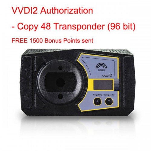 Xhorse VVDI2/VVDI Key Tool Authorization - Copy ID48 Transponder 96 bit Get MQB Key Learn Authorization for Free