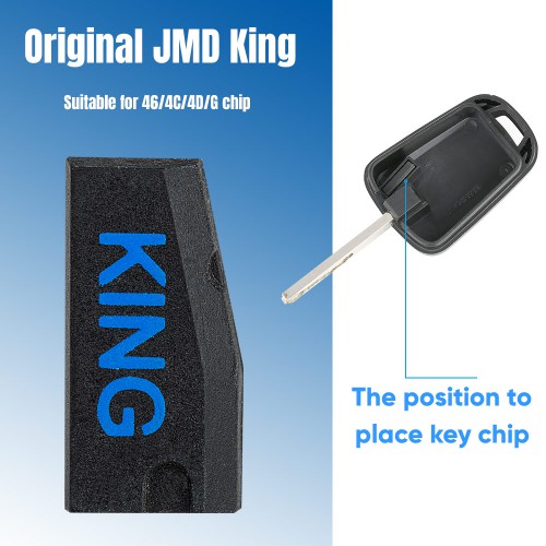 10pcs/lot Original JMD King Chip for Handy Baby 46+4C+4D+T5+G (4D-80bit)​​​​​​​
