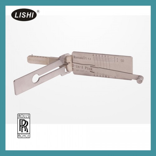 LISHI 2-in-1 Auto Pick and Decoder for Renault