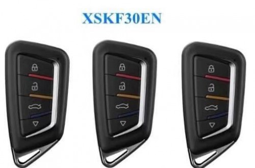 5pcs/lot Xhorse Universal Remote Keys XSKF30EN Blade 3 (4 Buttons)