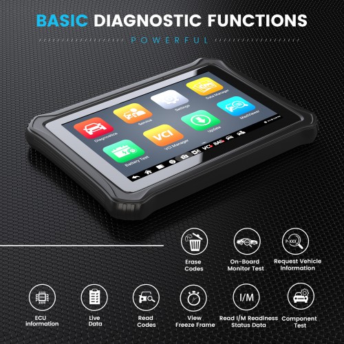 OTOFIX D1 All System Diagnostic Tool OBD2 Tablet Automotive Scanner with TPMS 30+ Service Function DPF EPB BMS Oil Reset