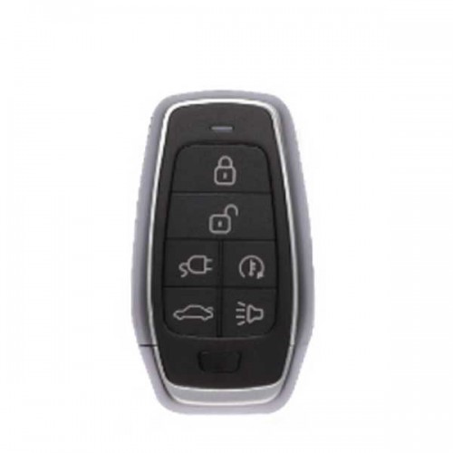 10pcs/lot AUTEL IKEYAT006FL Independent 6 Buttons Universal Smart Key - EV Charge / Remote Start / Trunk