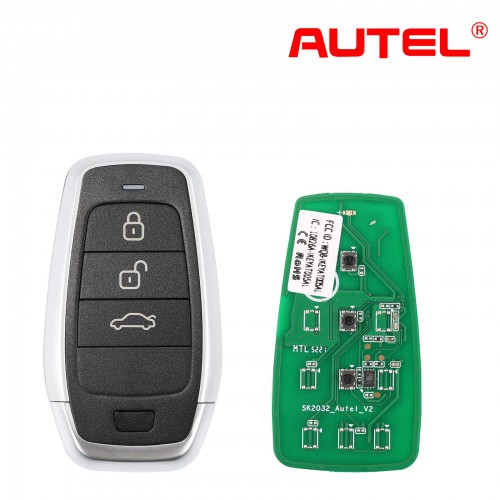 10pcs/lot AUTEL IKEYAT003BL Independent 3 Buttons Universal Key