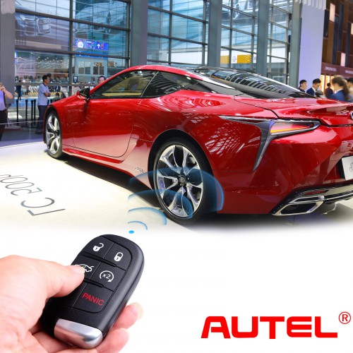 10pcs/lot AUTEL IKEYCL005AL 5 Buttons Smart Universal Key for Chrysler