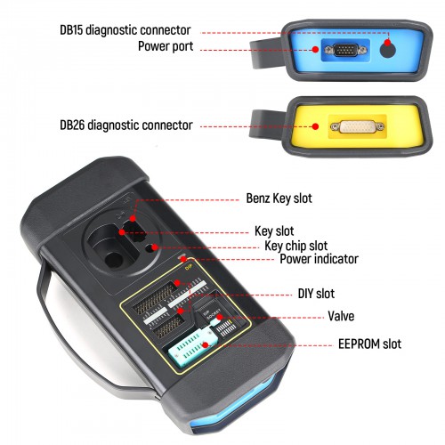 Launch X431 GIII X-Prog3 All-in-One advanced immobilizer & key programmer Work with X431 V/X431 V+/Pros/PRO3S+/Pro5/PAD VII