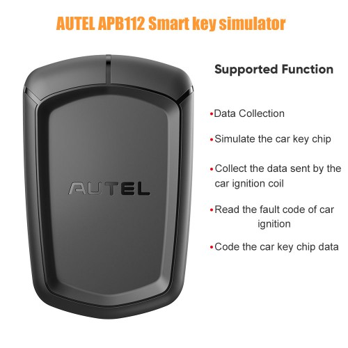 [No Tax] AUTEL APB112 Smart Key Simulator with Main Unit and USB cable Works with Autel MaxiIM IM608/ IM508