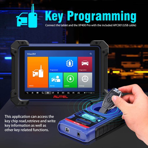 [Full Package] Autel MaxiIM IM608 Pro with XP400 Pro & G-BOX3 & APB112 Smart Key Simulator & IMKPA Key Programming Accessories Kit
