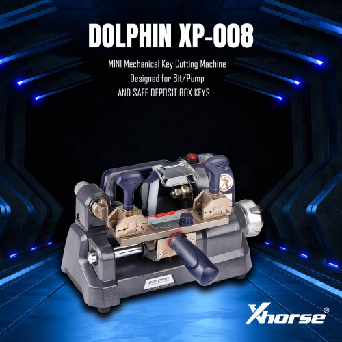 [EU Ship] Xhorse Dolphin XP-008 XP008 Mini Manual Key Cutting Machine for Special Keys
