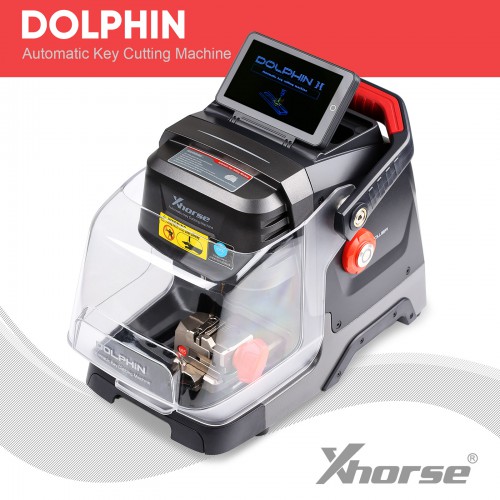 [UK/EU Ship] Xhorse Dolphin II XP-005L XP005L Automatic Key Cutting Machine for All Key Lost with Adjustable Screen and Built-in Battery