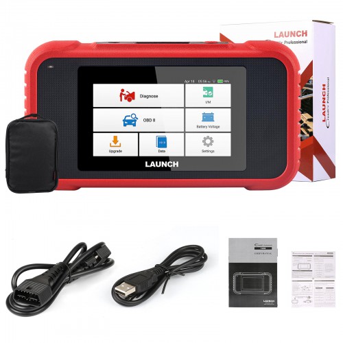 Launch CRP123E OBD2 Code Reader Support  Engine/ ABS Airbag/ SRS/ Transmission Test Free Update Lifetime