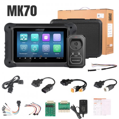 OBDSTAR MK70 Motorcycle Immobilizer Programming Tool Support IMMO/Make key/Odometer Recalibration