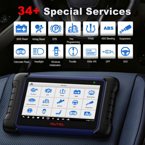 2024 Autel MaxiIM IM508S IM508 II Key Fob Programming Tool with XP200 Bidirectional Full System Scan tool 40+ Services AutoAuth for FCA