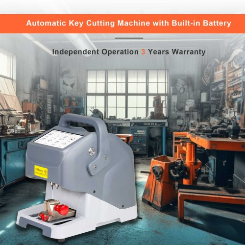 CGDI CG007 Automatic Key Cutting Machine with Built-in Battery Support Multi-language 3 Years Warranty