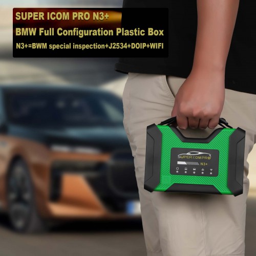 [EU Ship] Super ICOM PRO N3+ BMW Full Configuration Plastic Box Supports DoIP J2534 Compatible with Original BMW ICOM Software