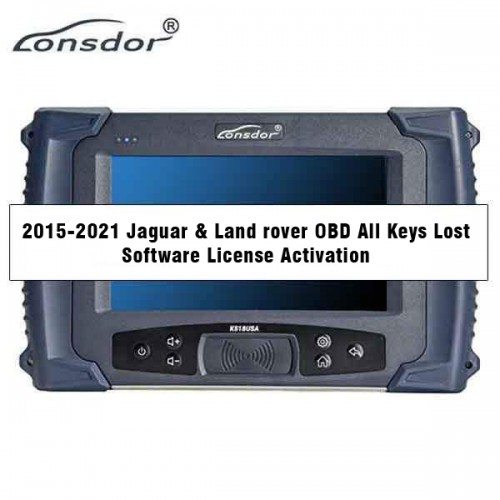 [UK Ship] Lonsdor JLR 2015-2018 Land Rover& Jaguar Smart Key 315MHZ/433MHz with JLR License 2015 - 2021 Add Key/ AKL via OBD