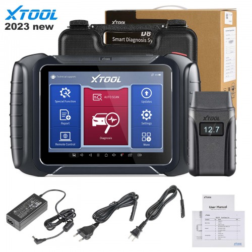 [No Tax] XTOOL D8 BT Automotive OE All Systems Diagnostic Scanner ECU Coding 30+Service Functions Bi-Directional Control
