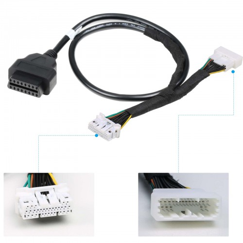 Lonsdor FP-30 Cable Used for Toyota 8A-BA, 4A-BA Adding Keys All Key Lost without PIN Code Works with K518ISE K518S