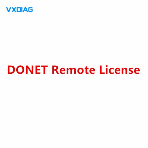 Free ! VXDIAG DONET Remote Connection Authorization Service for Diagnosis Coding Programming for VXDIAG SE, Multi Tool Series