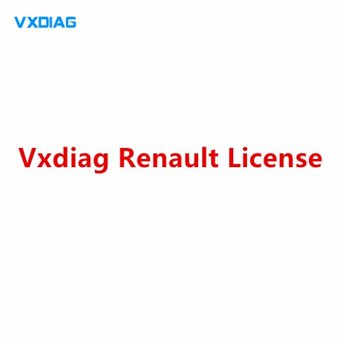 VXDIAG Authorization License for Renault Available for VCX SE & VCX Multi Series No Need Shipping Free Software link Download