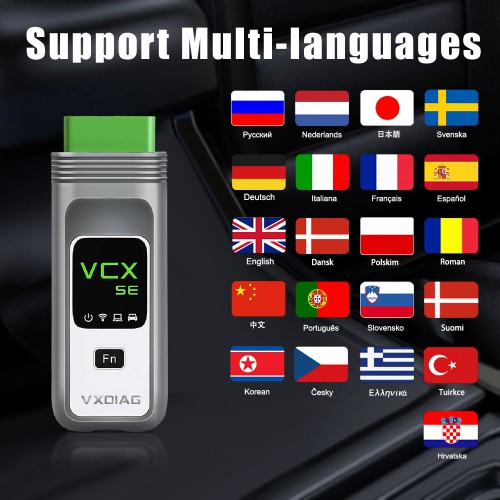 [EU Ship] VXDIAG VCX SE 6154 WIFI Version Support UDS protocol and Multi-language (Without Sofware)