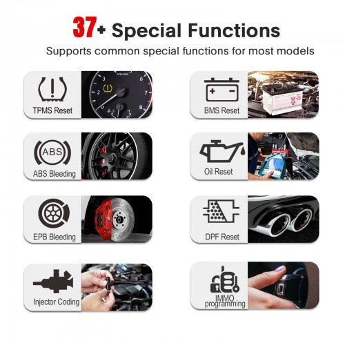 Launch X-431 PROS V5.0 Diagnostic Tool 37 Special Functions Intelligent Diagnose TPMS CAN FD and DOIP