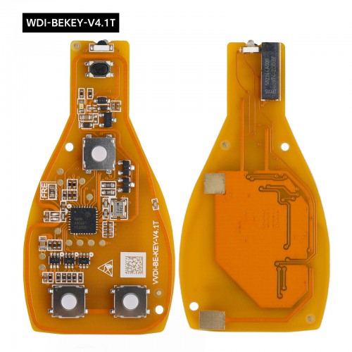 [UK/EU Ship] 5pcs/lot Xhorse VVDI BE key Pro For Benz Yellow Color Verion No Points with 3 Button Key Shell