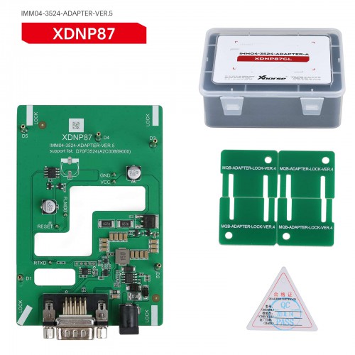 [UK/EU Ship] Xhorse XDNPM3GL MQB48 Adapter No Disassembly No Soldering 13pcs Full Set Work With Mini PROG/ VVDI PROG/ Key Tool Plus/Multi-Prog