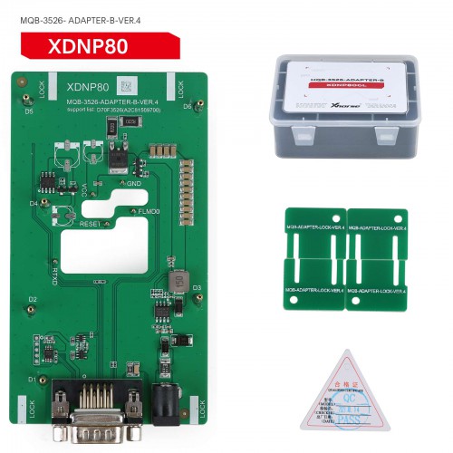 New Xhorse MQB48 No Disassembly No Soldering 13 Full Set Adapters XDNPM3GL Work With Mini PROG/ VVDI PROG/ Key Tool Plus/Multi-Prog