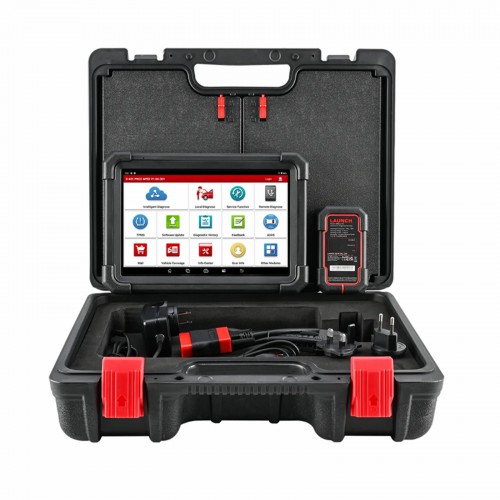 Launch X431 PRO3 APEX 10.1 inch All Car Systems Bi-directional Diagnostic Tool 37+ Reset FCA AutoAuth CANFD & DOIP Support Free VAG Guided Functions