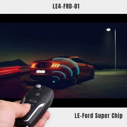 5pcs Launch LE4-FRD-01 LE-Ford Super Chip Remote Keys (Folding 4 Buttons)