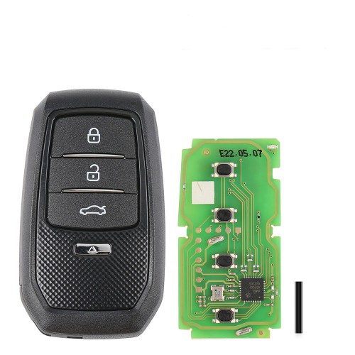 [UK/EU Ship] Xhorse XSTO01EN TOY.T Smart Key with Shell for Toyota XM38 Support 4D 8A 4A All in One 10pcs/lot