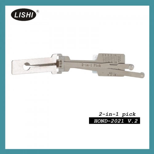 LISHI HONDA2020 Vertical Milling Latest Honda Thin Key 2-in-1 Tool