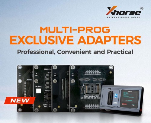 [Full Package] Xhorse Multi-prog Exclusive Adapters 4 in 1