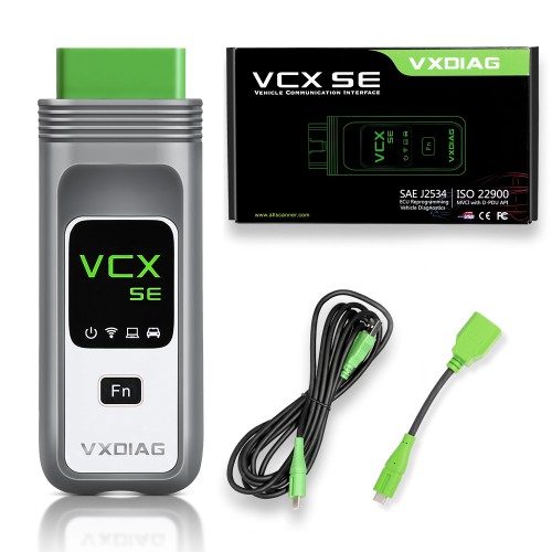 VXDIAG VCX SE DOIP 13 in 1 with 2TB & 256GB Software SSD Support 13 Car Brands incl JLR DOIP & PW3