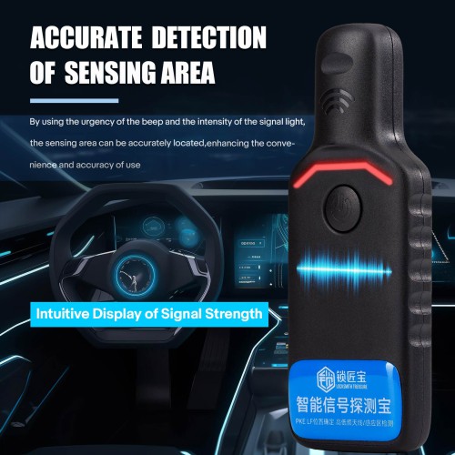 Smart Signal Detection Device Smart Signal Detector, Emergency Sensing Area Detecting for Cars, Motorcycles from A Long Distance