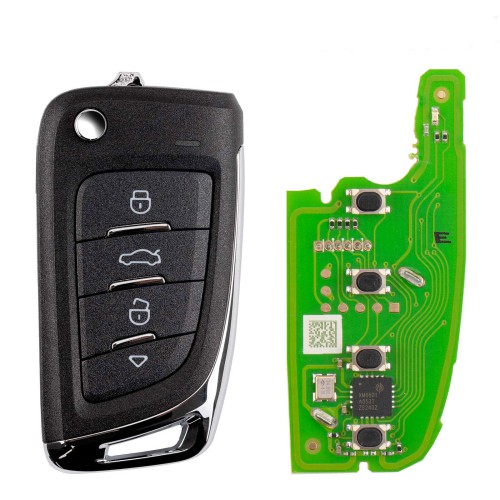 [5Pcs/Lot] XHORSE XKM800EN Universal Flip Remote Key 4 Buttons Knife Style