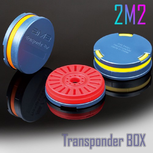 10pcs/lot 2M2 Transpoder Box Chip Storage Container