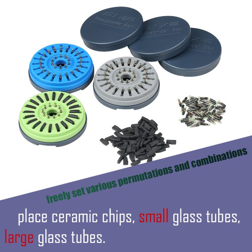 10pcs/lot 2M2 Transpoder Box Chip Storage Container