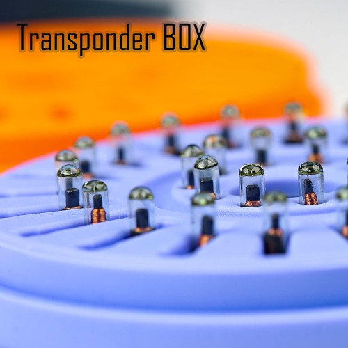 10pcs/lot 2M2 Transpoder Box Chip Storage Container