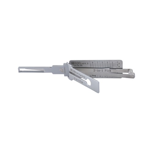 Abdon ABUDU HU100-10 Internal Milling Double Track Opening and Reading Two-in-One Tool, Tooth Depth (10-cut)