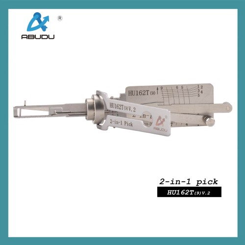 ABUDU AIAQ001U HU162T(9)V.2 Internal Milling with Six Tracks for Volkswagen for Skoda Post-2015 Models IC Card: 1435