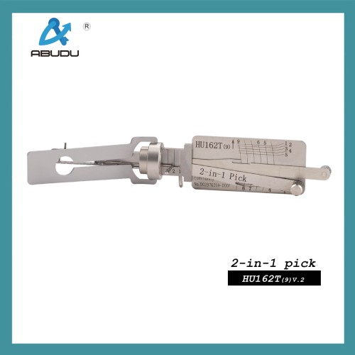 ABUDU AIAQ001U HU162T(9)V.2 Internal Milling with Six Tracks for Volkswagen for Skoda Post-2015 Models IC Card: 1435