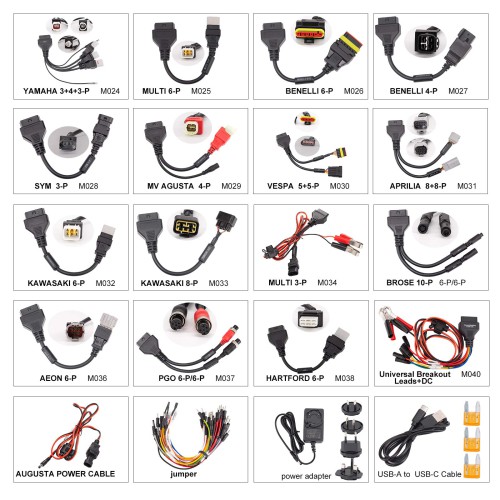 [UK/EU Ship] TOPDON UltraDiag Ultra Diag Moto 8 inch Wireless Motorcycle Diagnostic Tool Bi-directional Support 81+ Brands 40+ Service Functions