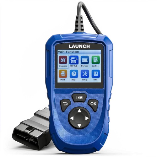 Launch CR HD V2 New Generation Heavy-duty Truck Tool Standard Configuration Supports J1708/ J1939/ J1979/ J1850/ PWM and VPW Protocols