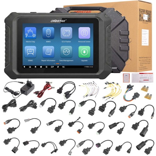 [Full Configuration] OBDSTAR MarineMaster Marine Diagnostic Tool A+B+C+D for Jet ski, Outboard, Inboard, Generator Update of D800 Free Update 2 Years