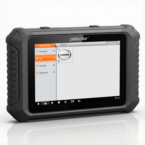 [Full Configuration] OBDSTAR MarineMaster Marine Diagnostic Tool A+B+C+D for Jet ski, Outboard, Inboard, Generator Update of D800 Free Update 2 Years
